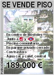 Se vende piso en M�stoles