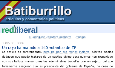 Batiburrillo facha