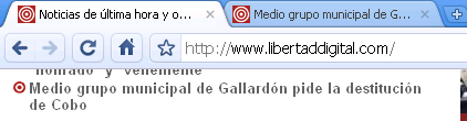 Medio grupo municipal de Gallard�n pide la destituci�n de Cobo